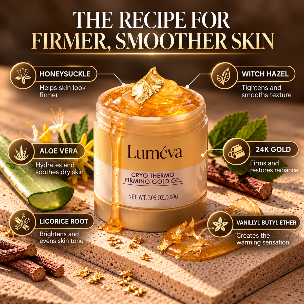 Cryo Thermo Gold Body Firming Gel